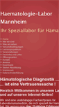 Mobile Screenshot of haematologie-labor.com